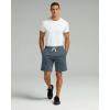 Real Essentials 3 Pack: Men’s Cotton 7″ French Terry Lounge Sweat Shorts – Sleep Casual Shorts Pockets (Big & Tall Available)(Set 5)
