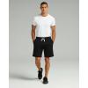 Real Essentials 3 Pack: Men’s Cotton 7″ French Terry Lounge Sweat Shorts – Sleep Casual Shorts Pockets (Big & Tall Available)(Set 8)
