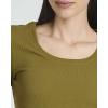 Real Essentials 3 Pack: Women’s Ribbed Mini Dress – Short Sleeve T-Shirt Dress Slim Fit Casual Summer Dress(Solid Black  Solid Martini Olive  Solid Blue Glow)