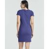 Real Essentials 3 Pack: Women’s Ribbed Mini Dress – Short Sleeve T-Shirt Dress Slim Fit Casual Summer Dress(Solid Black  Solid Navy  Solid Plein Air)