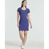 Real Essentials 3 Pack: Women’s Ribbed Mini Dress – Short Sleeve T-Shirt Dress Slim Fit Casual Summer Dress(Solid Black  Solid Navy  Solid Plein Air)