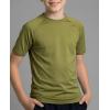 Real Essentials 4 Pack: Boys’ Rash Guard Short Sleeve Swim Shirt UV Sun Protection Fishing & Swimwear Tops for Kids(Short Sleeve Set 1)