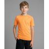 Real Essentials 4 Pack: Boys’ Rash Guard Short Sleeve Swim Shirt UV Sun Protection Fishing & Swimwear Tops for Kids(Short Sleeve Set 6)