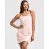 Real Essentials 3 Pack: Women’s Cami Nightgown | Sleeveless Soft Nightshirt Sleep Dress (Plus(Set 6)