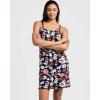 Real Essentials 3 Pack: Women’s Cami Nightgown | Sleeveless Soft Nightshirt Sleep Dress (Plus(Set 8)