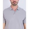 Real Essentials 3 Pack: Men’s Cotton Short Sleeve Polo | Collared Pique Golf Shirt Casual Performance (Big & Tall Available)(Set B)