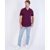 Real Essentials 3 Pack: Men’s Cotton Short Sleeve Polo | Collared Pique Golf Shirt Casual Performance (Big & Tall Available)(Set C)