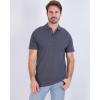 Real Essentials 3 Pack: Men’s Cotton Short Sleeve Polo | Collared Pique Golf Shirt Casual Performance (Big & Tall Available)(Set D)