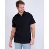 Real Essentials 3 Pack: Men’s Cotton Short Sleeve Polo | Collared Pique Golf Shirt Casual Performance (Big & Tall Available)(Set G)