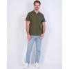 Real Essentials 3 Pack: Men’s Cotton Short Sleeve Polo | Collared Pique Golf Shirt Casual Performance (Big & Tall Available)(Set G)