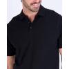 Real Essentials 3 Pack: Men’s Cotton Short Sleeve Polo | Collared Pique Golf Shirt Casual Performance (Big & Tall Available)(Set H)