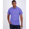 Real Essentials 3 Pack: Men’s Cotton Short Sleeve Polo | Collared Pique Golf Shirt Casual Performance (Big & Tall Available)(Set J)