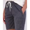 Real Essentials 4 Pack: Women’s 7″ Mesh Bermuda Athletic Shorts – Quick Dry Workout Running Pockets (Available in Plus Size)(Set 10)