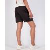 Real Essentials 4 Pack: Women’s 7″ Mesh Bermuda Athletic Shorts – Quick Dry Workout Running Pockets (Available in Plus Size)(Set 2)