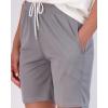 Real Essentials 4 Pack: Women’s 7″ Mesh Bermuda Athletic Shorts – Quick Dry Workout Running Pockets (Available in Plus Size)(Set 6)