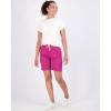 Real Essentials 4 Pack: Women’s 7″ Mesh Bermuda Athletic Shorts – Quick Dry Workout Running Pockets (Available in Plus Size)(Set 9)