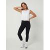 Real Essentials 5 Pack: Women’s Dry Fit Crop Summer Tank Top – Gym Yoga Workout Sports Tee (Available in Plus Size)(Set 11)