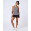 Ladies Dry Fit Racerback Crop Tank- Set 6, M