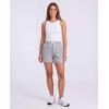 Real Essentials 3 Pack: Women’s Cotton French Terry Shorts Pockets – Casual Athletic Lounge (Available in Plus)(Set 9)