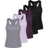 Ladies Dry Fit Racerback Crop Tank- Set 5, XXL