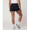 Real Essentials 3 Pack: Women’s Fleece Shorts Athletic Workout Running Gym Yoga Sweat Lounge with Pockets Comfy Cotton(Solid Black  Solid Chocolate Torte  Solid Moonbeam)
