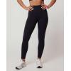 Real Essentials 4 Pack: Women’s Workout Athletic Leggings Yoga Pants Tummy Control High Waisted Running Gym Pilates Soft(Solid Black  Solid Black  Solid Black  Solid Black)