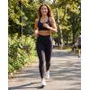 Real Essentials 4 Pack: Women’s Workout Athletic Leggings Yoga Pants Tummy Control High Waisted Running Gym Pilates Soft(Solid Black  Solid Black  Solid Plum Perfect  Solid Orchid Petal)