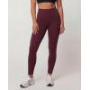 Real Essentials 4 Pack: Women’s Workout Athletic Leggings Yoga Pants Tummy Control High Waisted Running Gym Pilates Soft(Solid Black  Solid Navy Blazer  Solid Burgundy  Solid Quiet Shade)