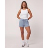 Real Essentials 3 Pack: Ladies Cotton Rib Lounge Shorts – Casual Elastic Waist Sleep & Loungewear Summer Shorts for Women(Solid Black  Solid Black  Solid Chocolate Torte  Solid Moonbeam)