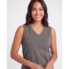 Real Essentials 5 Pack: Women’s Cotton V-Neck Sleeveless Tank Top Basic Ladies Casual Shirts (Available in Plus Size)(Set 2)