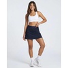 Real Essentials 3 Pack:Women’s 14″ Pleated Tennis Skorts Golf Skirt High Waisted Athletic Running Casual Shorts with Pockets(Set 10)