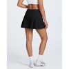 Real Essentials 3 Pack:Women’s 14″ Pleated Tennis Skorts Golf Skirt High Waisted Athletic Running Casual Shorts with Pockets(Set 13)