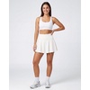 Real Essentials 4 Pack: Women’s Skater Pleated Tennis Skort – Skirt with Shorts Pockets Athletic Golf Workout (Plus)(Set 10)