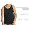 5 Pack Men’s Mesh Muscle Tank Top Sleeveless Shirt Athletic Workout Gym | Available in Big & Tall, Bodybuilding, Active, Training, Lifting, Exercise, Running, Cooling, Moisture Wicking, Quick Dry(Set 5)