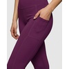 4 Pack Women’s Leggings with Pockets Yoga Pants Tummy Control Workout Gym(Set 5)