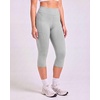 Real Essentials 4 Pack: Women’s Capri Leggings with Pockets Casual Yoga Workout Exercise Pants (Available in Plus Size)(Set 12)