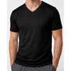 5 Pack Men’s Mesh V Neck T Shirts Dry Fit Athletic Workout Gym Running Tees(Set 13)
