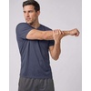 5 Pack Men’s Mesh V Neck T Shirts Dry Fit Athletic Workout Gym Running Tees(Set 18)