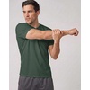 5 Pack Men’s Mesh V Neck T Shirts Dry Fit Athletic Workout Gym Running Tees(Set 19)