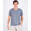 5 Pack Men’s Mesh V Neck T Shirts Dry Fit Athletic Workout Gym Running Tees(Set 4)