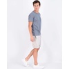 5 Pack Men’s Mesh V Neck T Shirts Dry Fit Athletic Workout Gym Running Tees(Set 4)