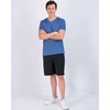 5 Pack Men’s Mesh V Neck T Shirts Dry Fit Athletic Workout Gym Running Tees(Set 9)