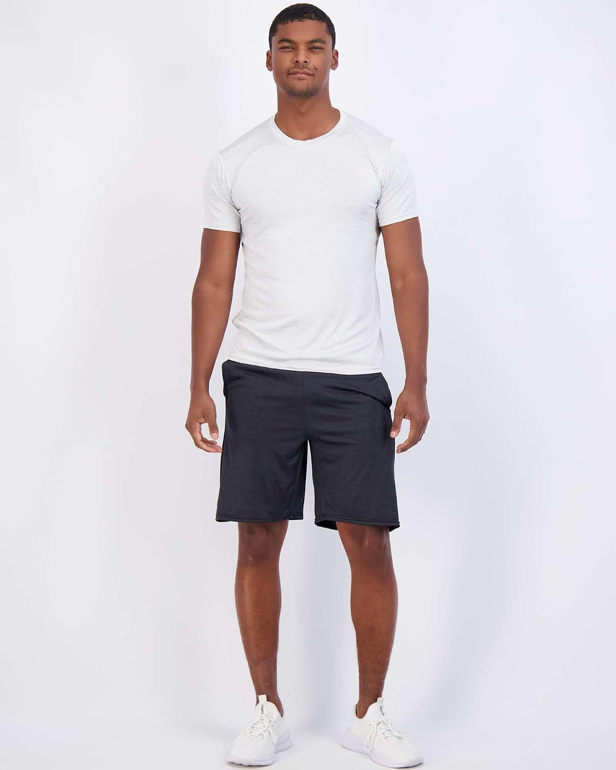 image:image5 Pack Mens Dry Fit Workout T Shirts Crew Neck Athletic Gym Running TeesSet 19