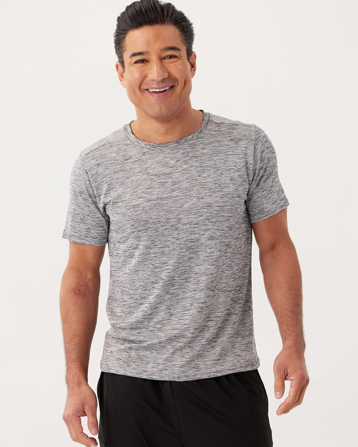 image:image5 Pack Mens Dry Fit Workout T Shirts Crew Neck Athletic Gym Running TeesSet 19