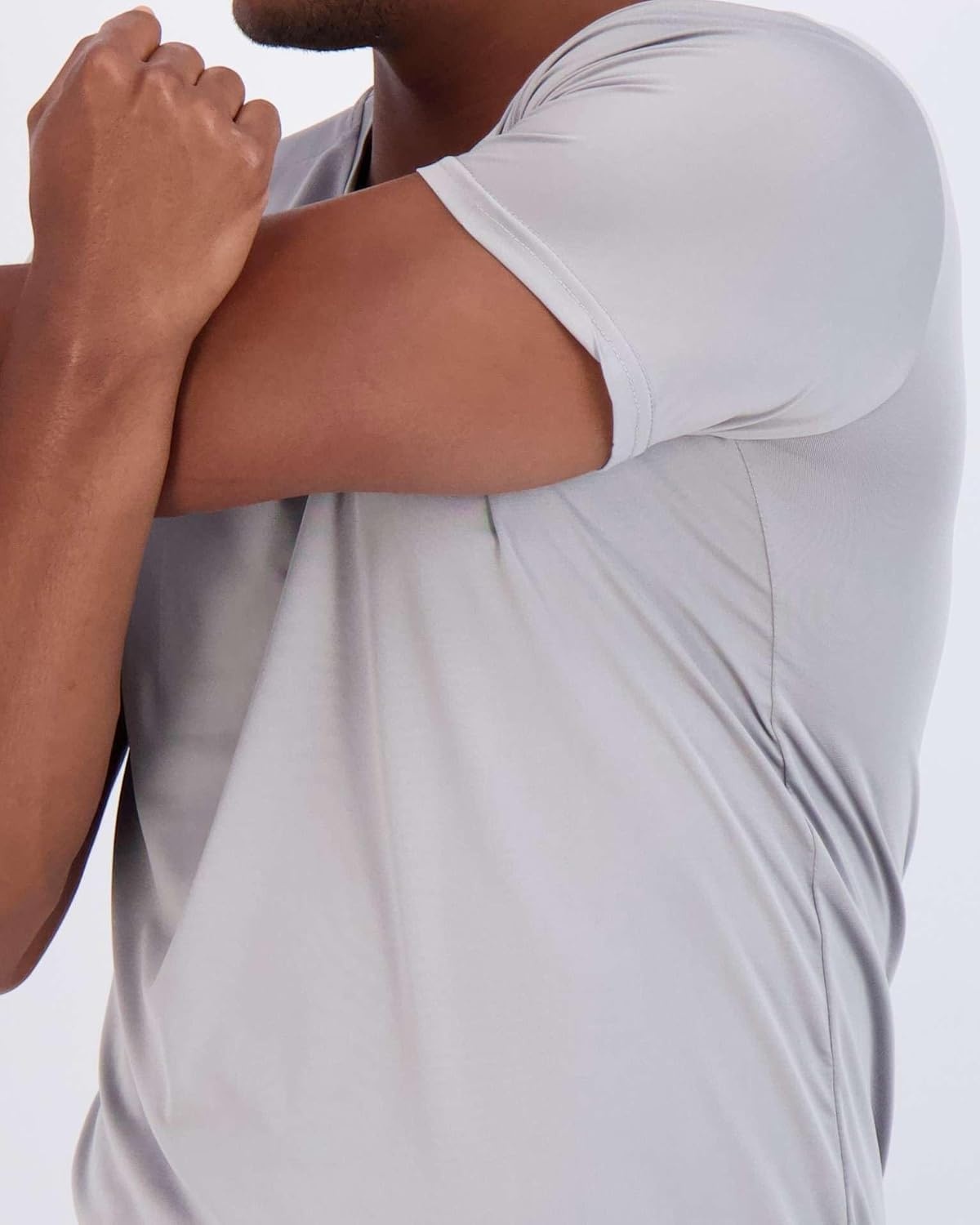 image:image5 Pack Mens Dry Fit Workout T Shirts Crew Neck Athletic Gym Running TeesSet 19