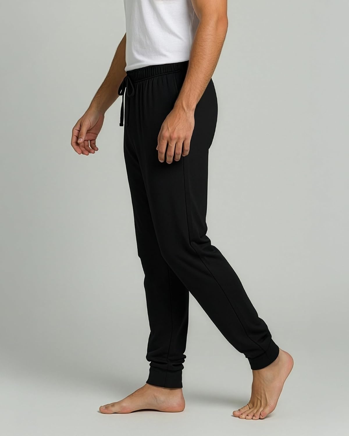 image:image3 Pack Mens Cotton Joggers Pajama Pants Comfy Sleep Lounge PJ Pockets PJsSet 7