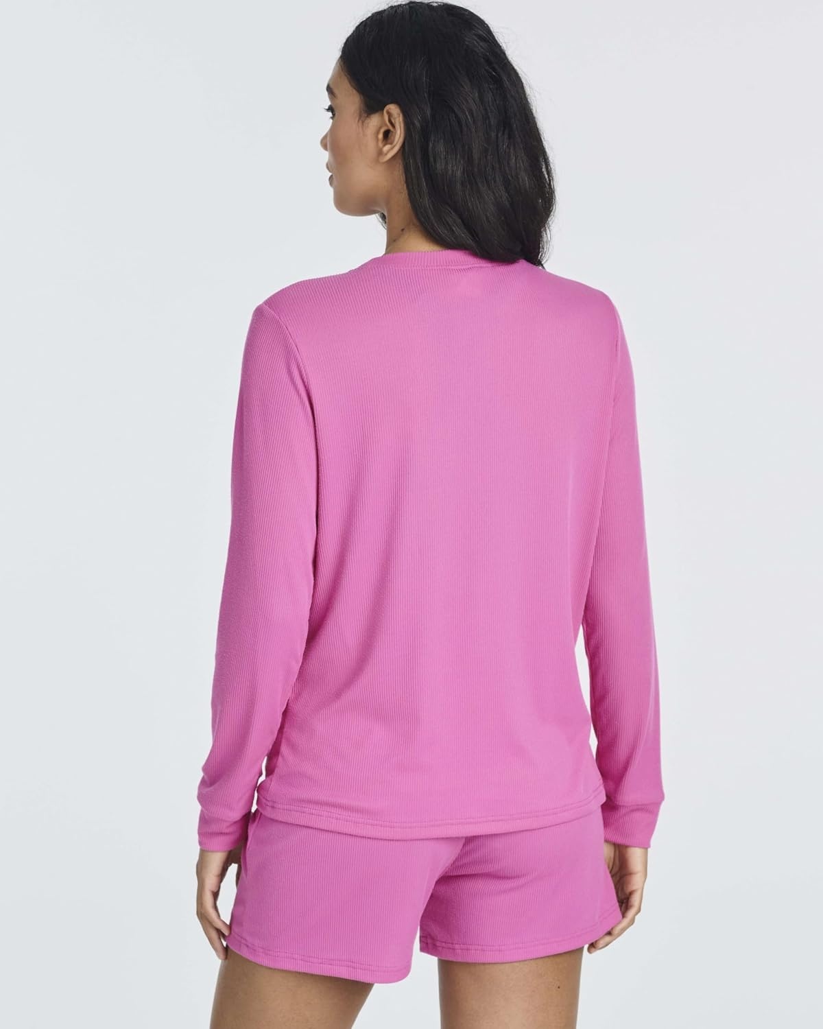 image:image2 Pack Womens Ribbed Pajama Sets 2 Piece Lounge Matching Sleepwear CuteSet 8