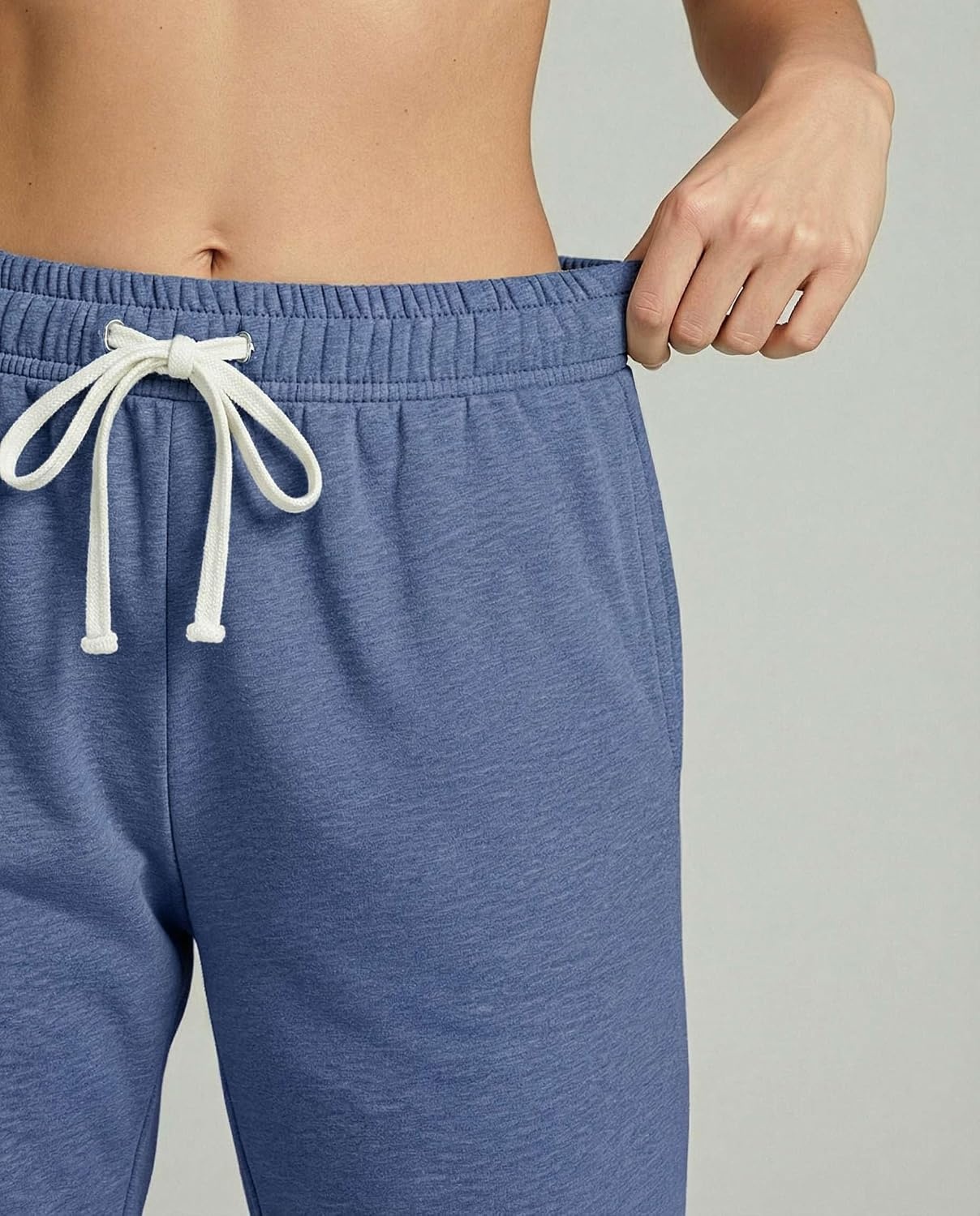 image:image3 Pack Womens 9 French Terry Bermuda Shorts Athletic Lounge Yoga PocketsSet 1