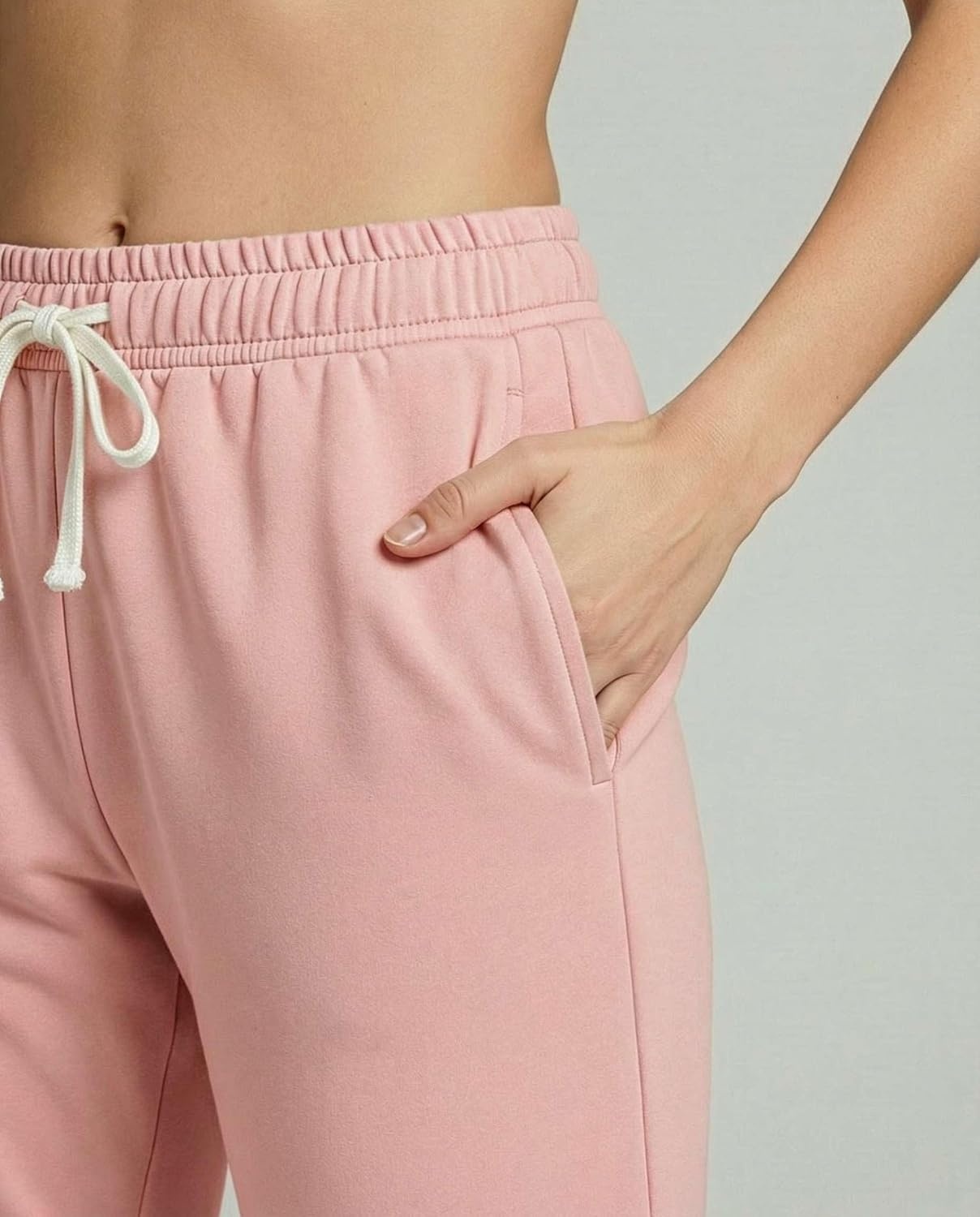 image:image3 Pack Womens 9 French Terry Bermuda Shorts Athletic Lounge Yoga PocketsSet 2
