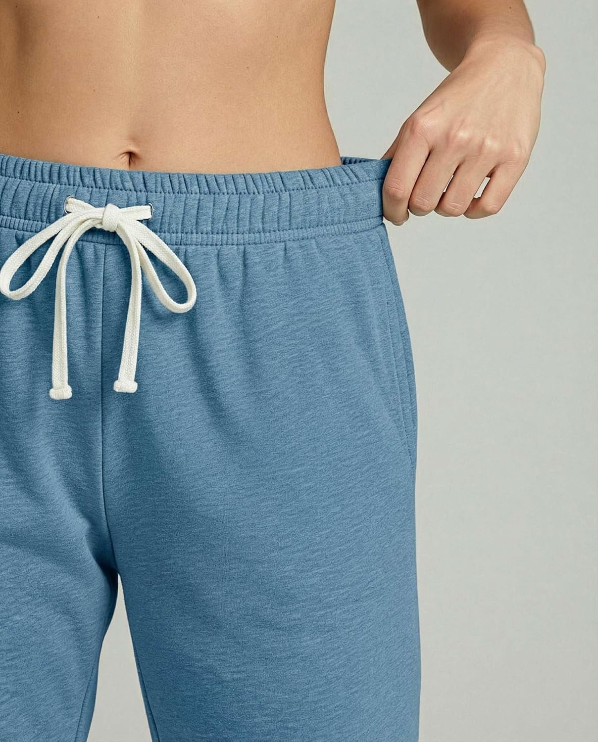 image:image3 Pack Womens 9 French Terry Bermuda Shorts Athletic Lounge Yoga PocketsSet 7